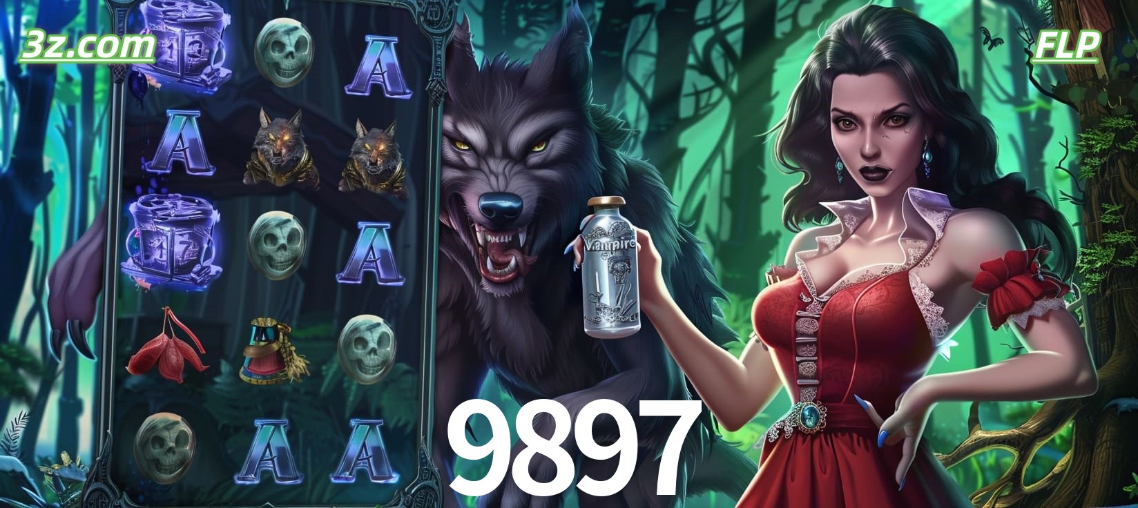 Slots online tema de lobisomem e vampira no 9897 cassino Brasil