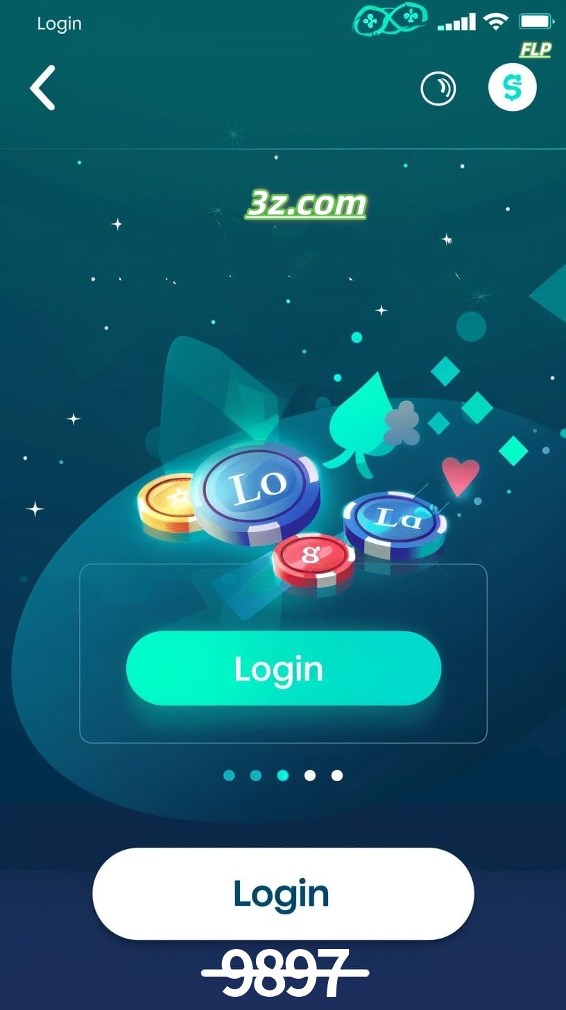 Login no aplicativo de cassino online 9897 Brasil com bônus de boas-vindas